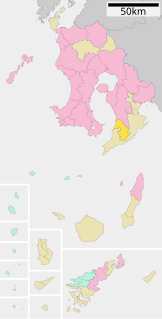 錦江町位置図