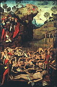 Martyre des Dix Mille, Maître du Retable de Hildesheim, XVe siècle, Wallraf-Richartz-Museum