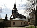 Ev.  Stadtkirche St. Gangolf (church (with equipment), churchyard with enclosure wall, churchyard gate, old tombs and memorial for those who fell in the First World War)