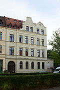 Apartment building in closed development