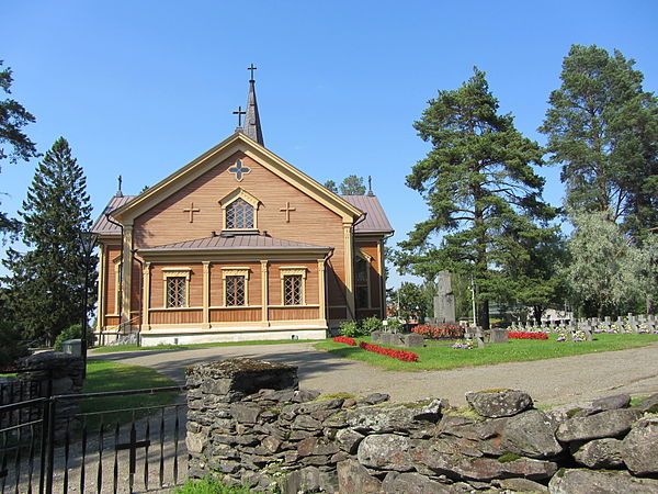 Kontiolahti Church in July 2012