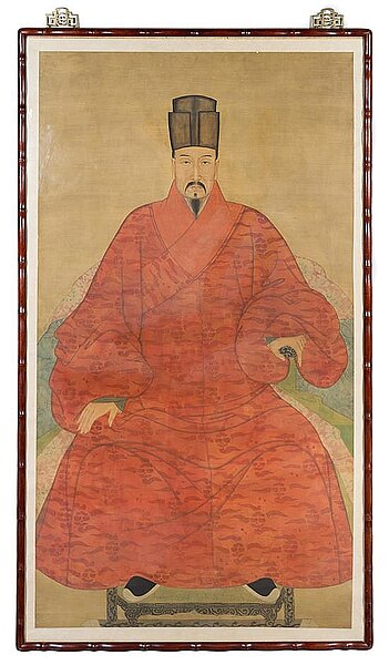 File:Korean Ancestor Portrait Painting, Joseon dynasty, late 19th-early 20th.jpg