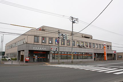 釧路西郵便局の有名地