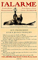 Thumbnail for L'Alarme: société française d'action contre l'alcoolisme