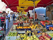 Le marché dominical.