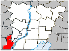 Lacolle Quebec placering diagram.PNG