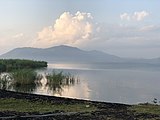 Lake Kivu from Sake, Goma, D R Congo