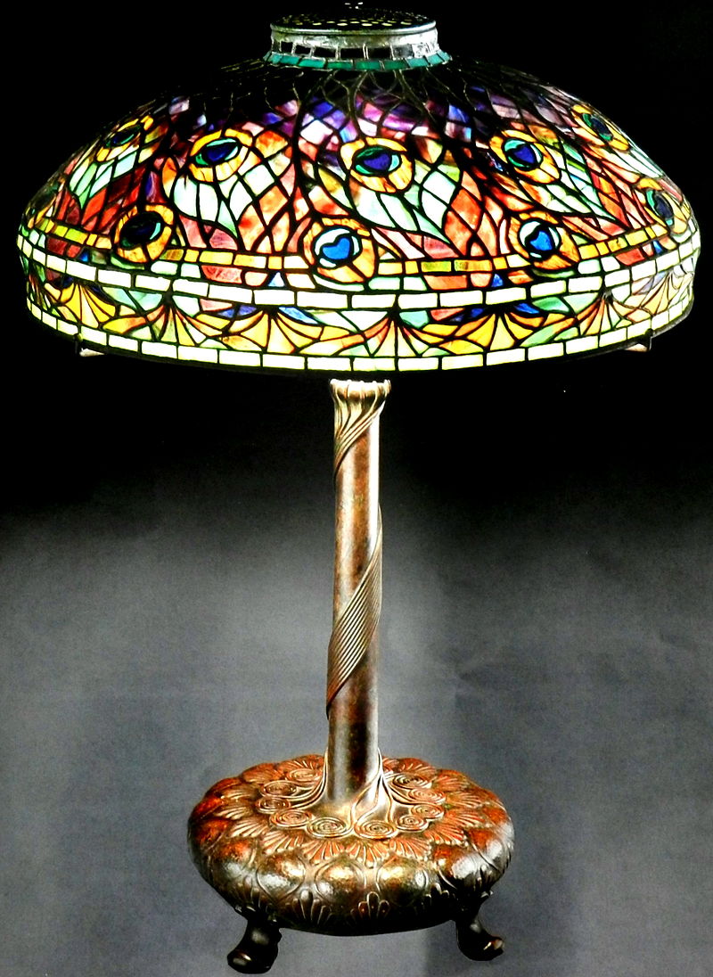 Une lampe Tiffany 1905