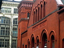 The Central Market in Lancaster, a popular tourist attraction