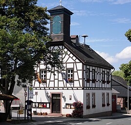 Town hall in the town center