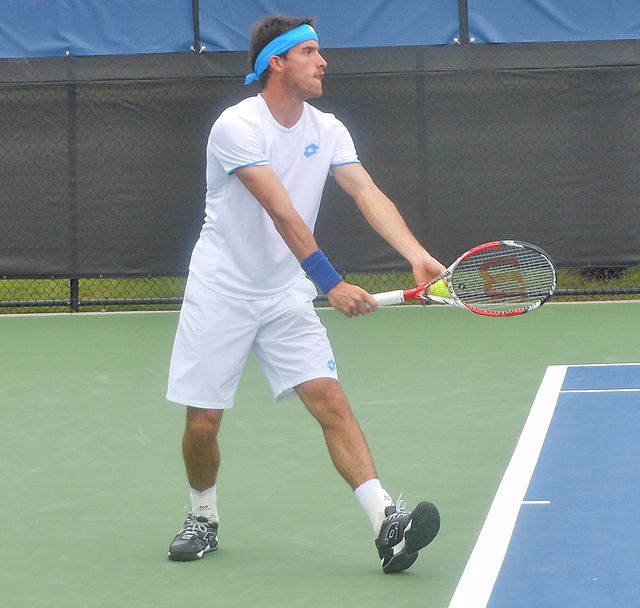Mayer at the 2014 Winston-Salem Open