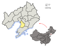 Location of Yingkou in the province Location of Yingkou Prefecture within Liaoning (China).png