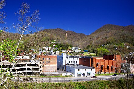 Logan lies on hilly terrain.