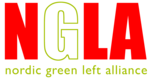 Logo Alianza de la Izquierda Verde Nórdica (Europa, 2004) .png