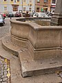 Granitbrunnen auf dem Markt (Detailansicht)