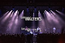 Los Wálters performing live in San Juan