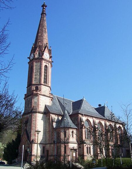 Lutherkirche Rudolstadt Seite