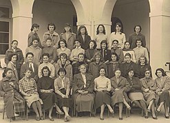 Année scolaire 1956-57 – classe de 1re AB1 latin-grec.