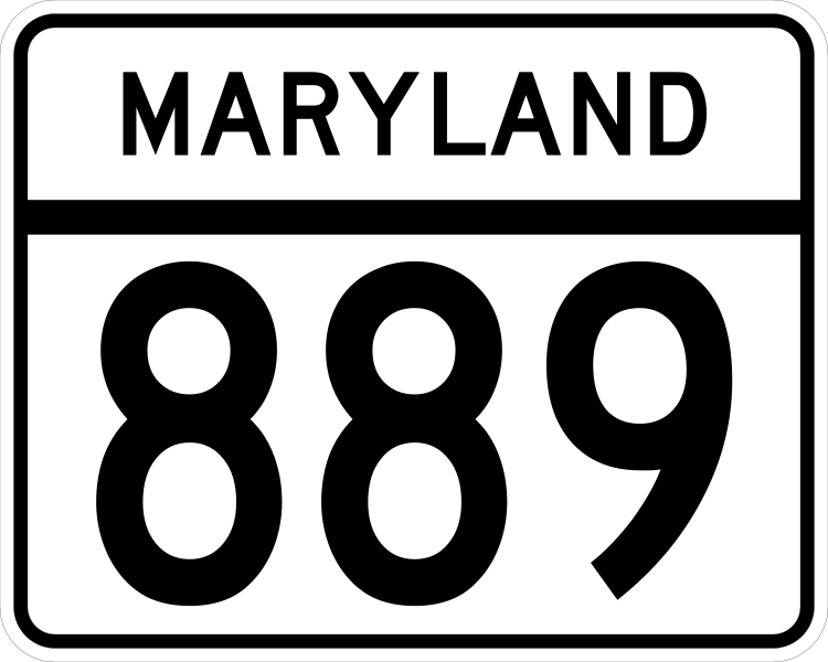 File:MD Route 889.svg