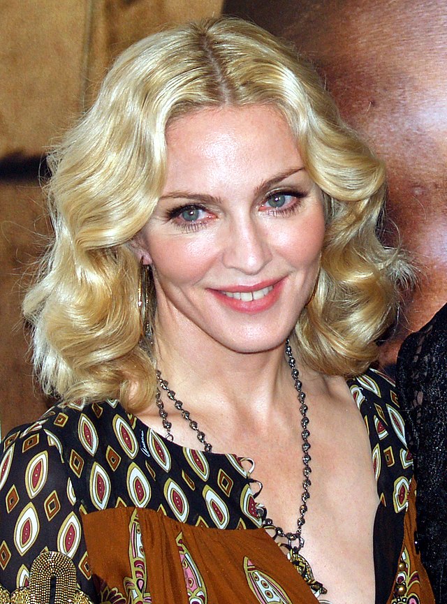 Madonna na estreia de I Am Because We Are em 2008.