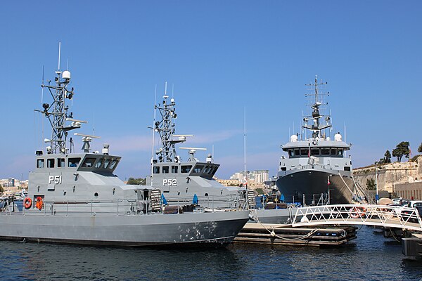 Malta armed forces ships