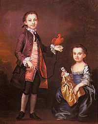 Mann Page and His Sister Elizabeth, John Wollaston, circa 1757. Virginia Historical Society Mann Page Elizabeth Page John Wollaston.jpg