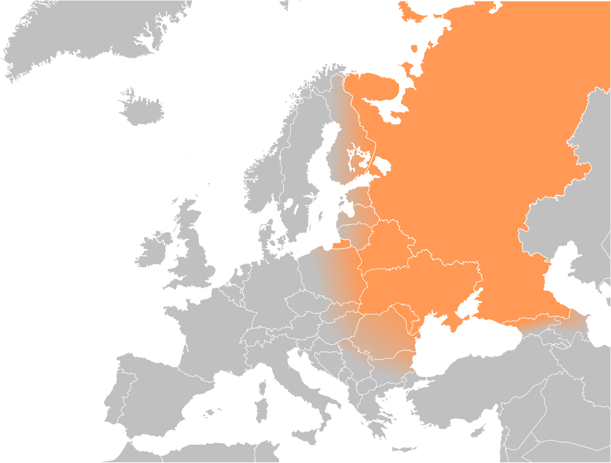 istočna europa karta Eastern Europe   Wikipedia istočna europa karta