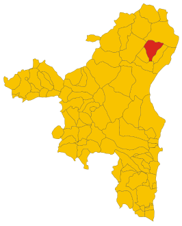 Map of comune of Irgoli (province of Nuoro, region Sardinia, Italy) - 2016.svg