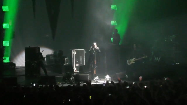 Marilyn Manson performing in 2017.