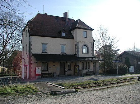 Markt Erlbach Bahnhof