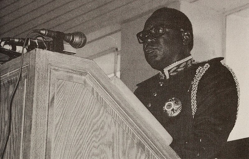 File:Marshal Mobutu Sese Seko, president of Zaire and supreme commander of the FAZ.jpg