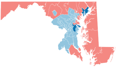 Maryland Senate 2022 Incumbents.svg