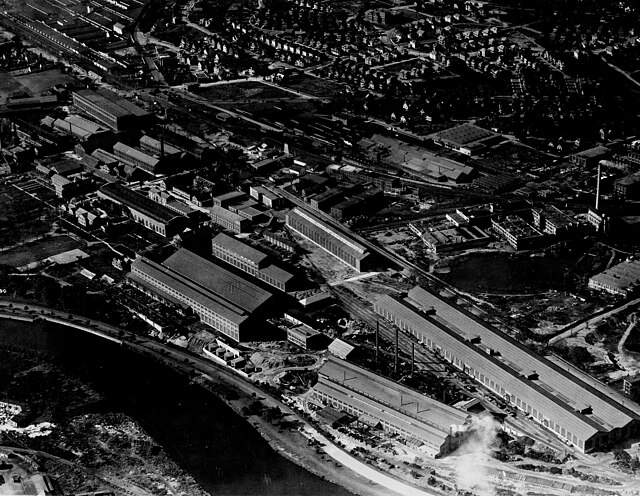 Aerial view, 1921