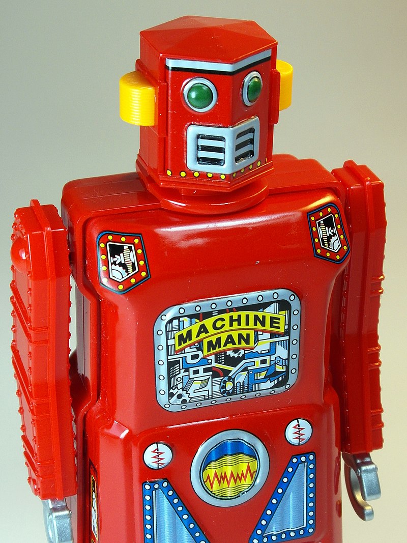 File:Masudaya – Tin Wind Up – Mini Machine Man Robot (ミニ 