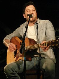 Matt Cardle, the winner of the seventh series of The X Factor, covered Biffy Clyro's "Many of Horror" under the new title "When We Collide" and it became both the second best-selling song of the year and the Christmas number-one. Matt Cardle, Glasgow 2013.jpg