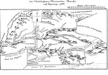 1852 Molotschna Colony map Mennonitenansiedlung Molotschna 1852.jpg