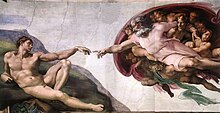 Michelangelo, Creația lui Adam 01.jpg