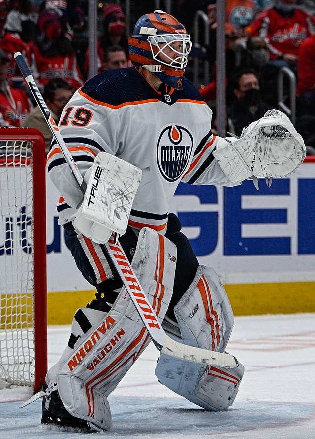 Oilers goalie Mikko Koskinen excelling in return to NHL after time in  Europe