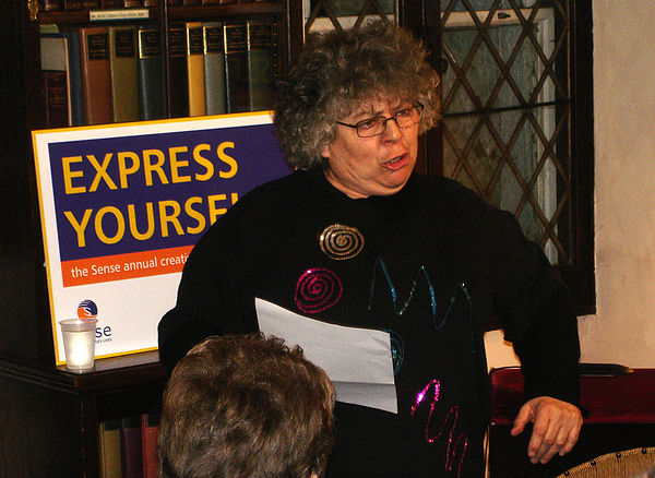 Margolyes reading Oliver Twist in 2006