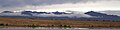 Berge der Sierra Estrella von Laveen in Arizona, Januar 2004, Hayes Peak rechts