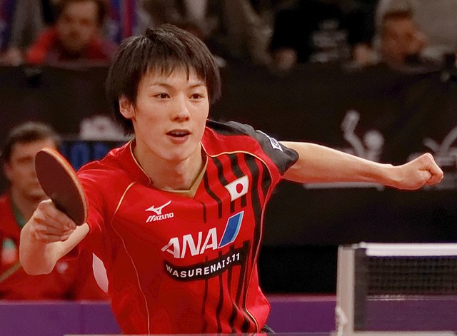 Kenji Matsudaira (JPN), MARCH 27, 2012 - Table Tennis : Kenji Matsudaira of  Japan in action during the LIEBHERR Table Tennis Team World Cup 2012  Championship division group B mens team match