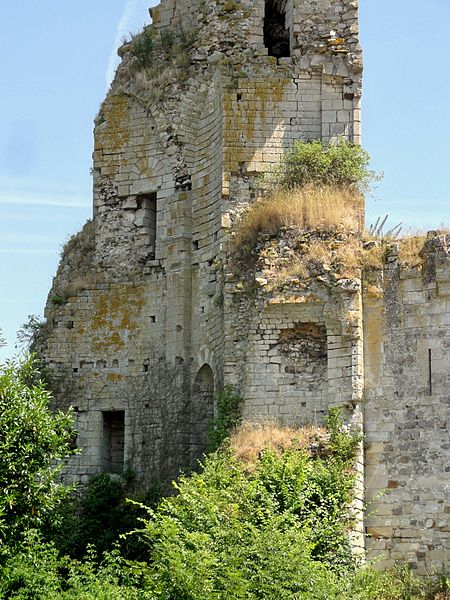 File:Montépilloy (60), château, donjon, vue depuis l'ouest 2.jpg