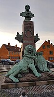 Suensonin muistomerkki Kööpenhaminassa.