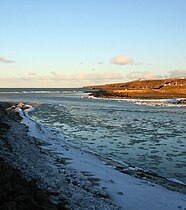 Mouth of Blanda river