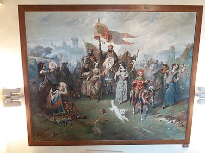 Retour victorieux de la bataille des Culattes, musée de Chazay-d'Azergues.