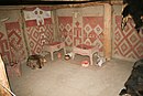 House interior, reconstruction