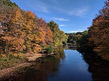 Neponset River in Dorchester, within historic homelands of the Massachusett Neponset River in Dorchester.jpg