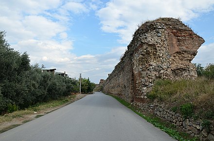 City wall in Iznik