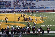 North Lamar on offense