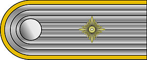 Lieutenant's epaulette in the lemon yellow corps colour Oberleutnant Epaulette.jpg